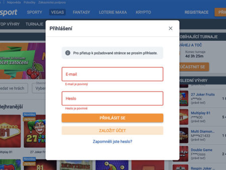 Tipsport přihlášení – návod, jak se snadno přihlásit do Tipsportu