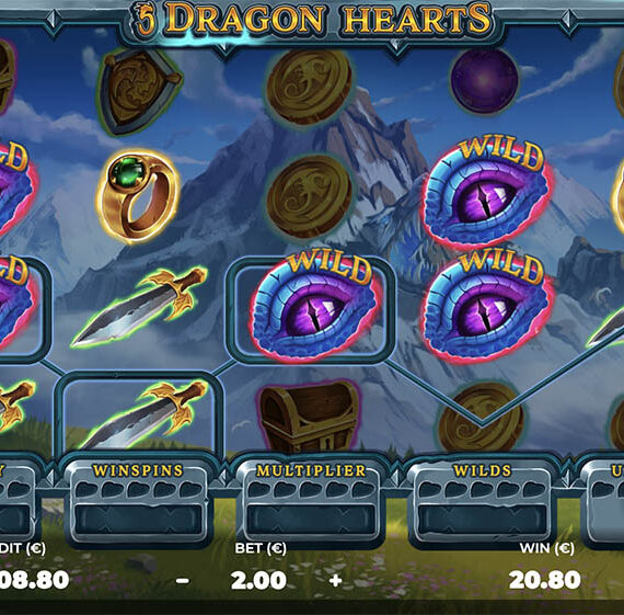 Recenze automatu 5 Dragon Hearts