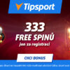 Tipsport Vegas Free Spiny – Aktuální volné otočky dnes